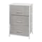 Flash Furniture White/Gray 3 Drawer Storage Dresser Organizer WX-5L20-X-WH-GR-GG - alternate 7